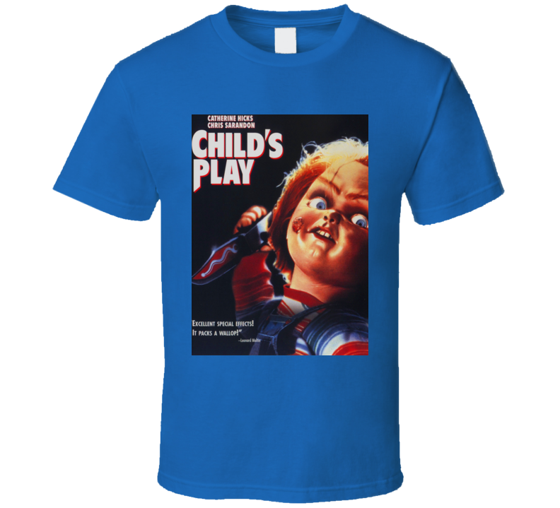 Child's Play Classic Movie Poster Cool Vintage Retro Gift T Shirt Child's Play Classic Movie Poster Cool Vintage Retro Gift T Shirt