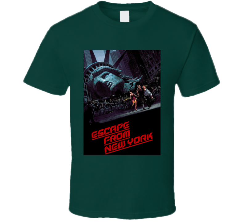 Escape From New York Classic Movie Poster Cool Vintage Gift T Shirt Escape From New York Classic Movie Poster Cool Vintage Gift T Shirt