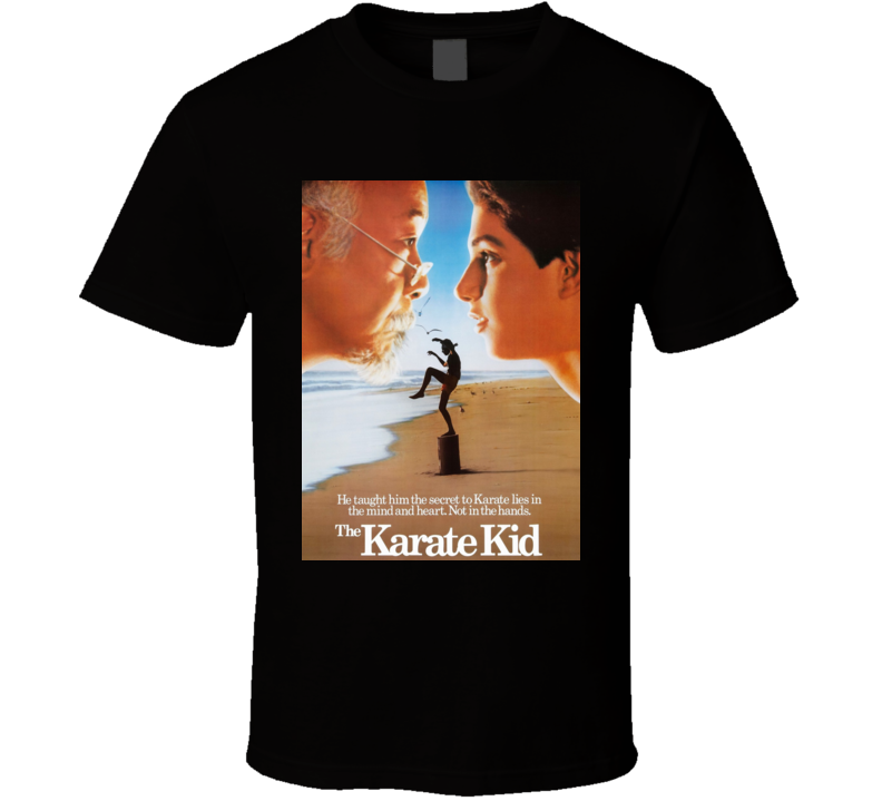 The Karate Kid Classic Movie Poster Cool Vintage Retro Gift T Shirt The Karate Kid Classic Movie Poster Cool Vintage Retro Gift T Shirt