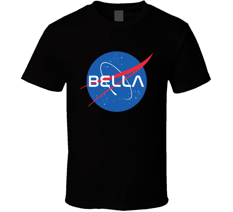 Bella NASA Logo Your Name Space Agency T Shirt Bella NASA Logo Your Name Space Agency T Shirt