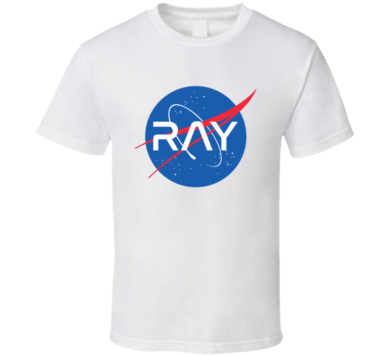 RAY NASA Logo Your Last Name Space Agency T Shirt RAY NASA Logo Your Last Name Space Agency T Shirt