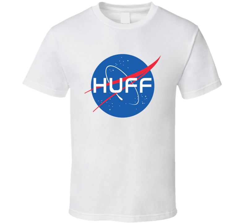 HUFF NASA Logo Your Last Name Space Agency T Shirt HUFF NASA Logo Your Last Name Space Agency T Shirt