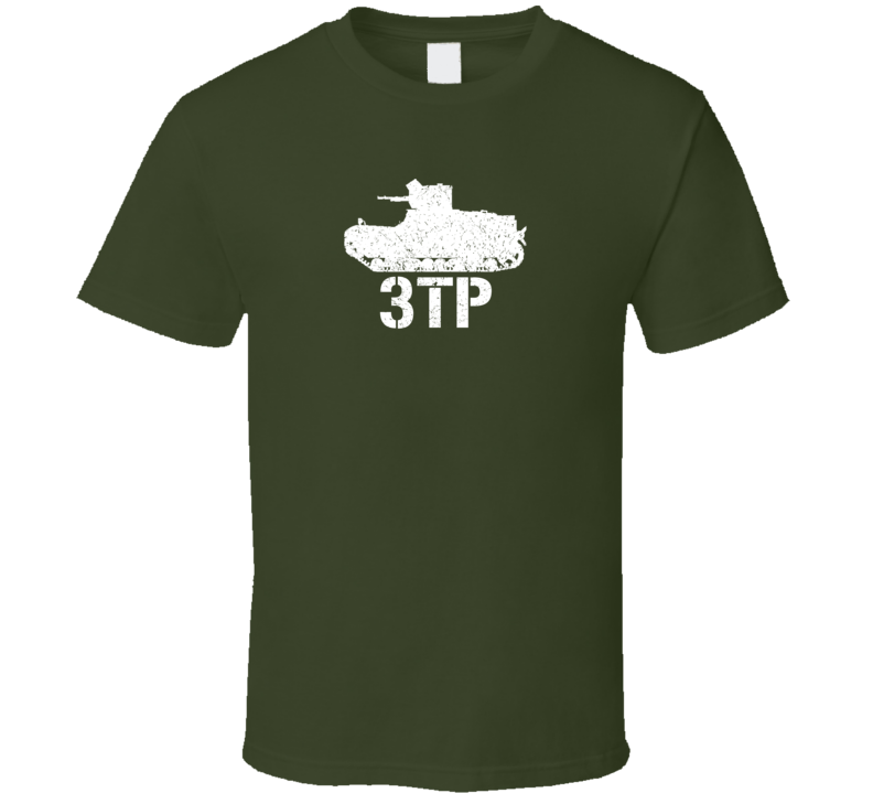 Poland Tank 3TP Military T Shirt Poland Tank 3TP Military T Shirt