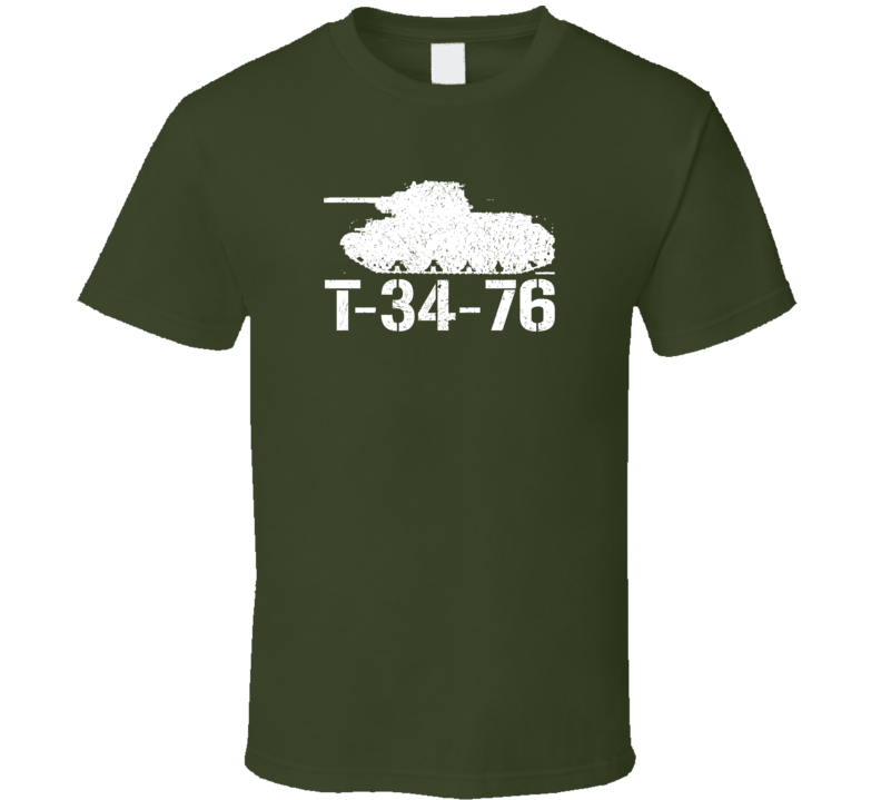 Soviet Union Medium Tank T-34-76 Military T Shirt Soviet Union Medium Tank T-34-76 Military T Shirt
