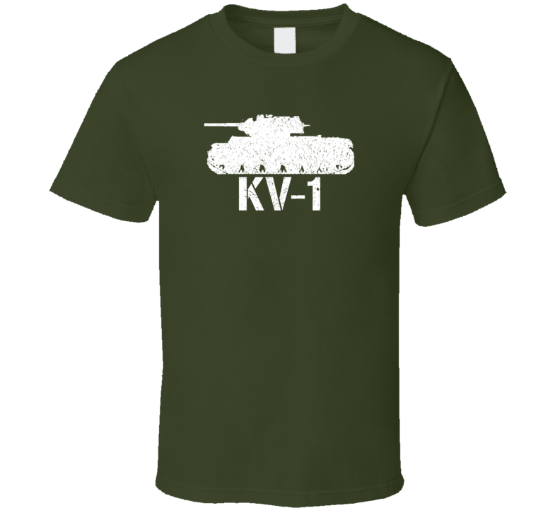 Soviet Union Heavy Tank KV-1 Military T Shirt Soviet Union Heavy Tank KV-1 Military T Shirt
