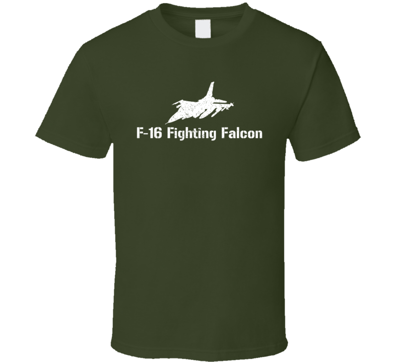 F-16 Fighting Falcon Jet Military T Shirt