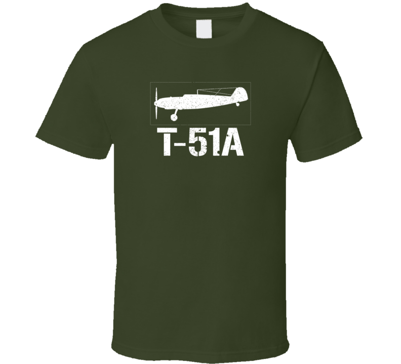 T-51A Propeller Military T Shirt T-51A Propeller Military T Shirt