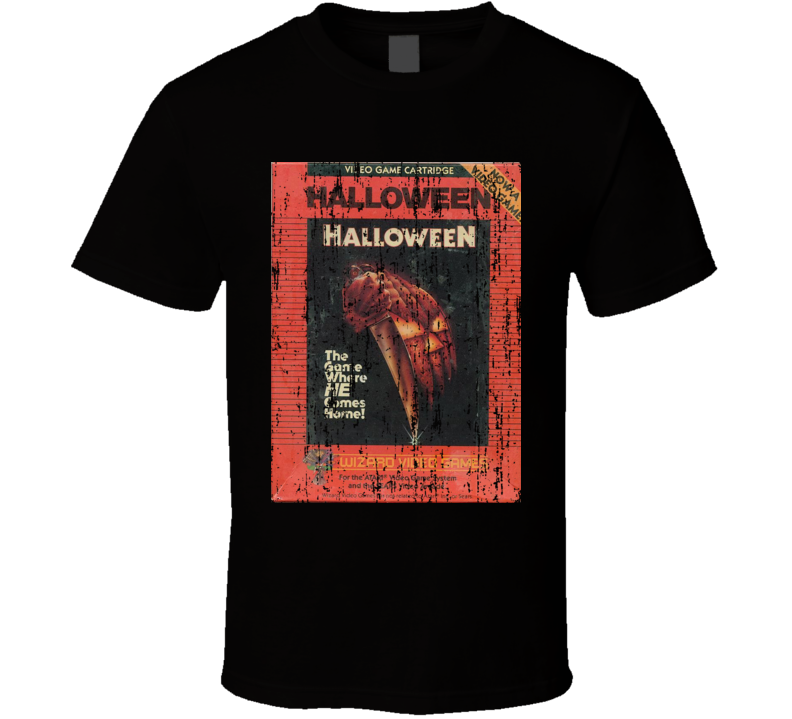 Halloween Vintage Atari Video Game Box Cool T Shirt Halloween Vintage Atari Video Game Box Cool T Shirt