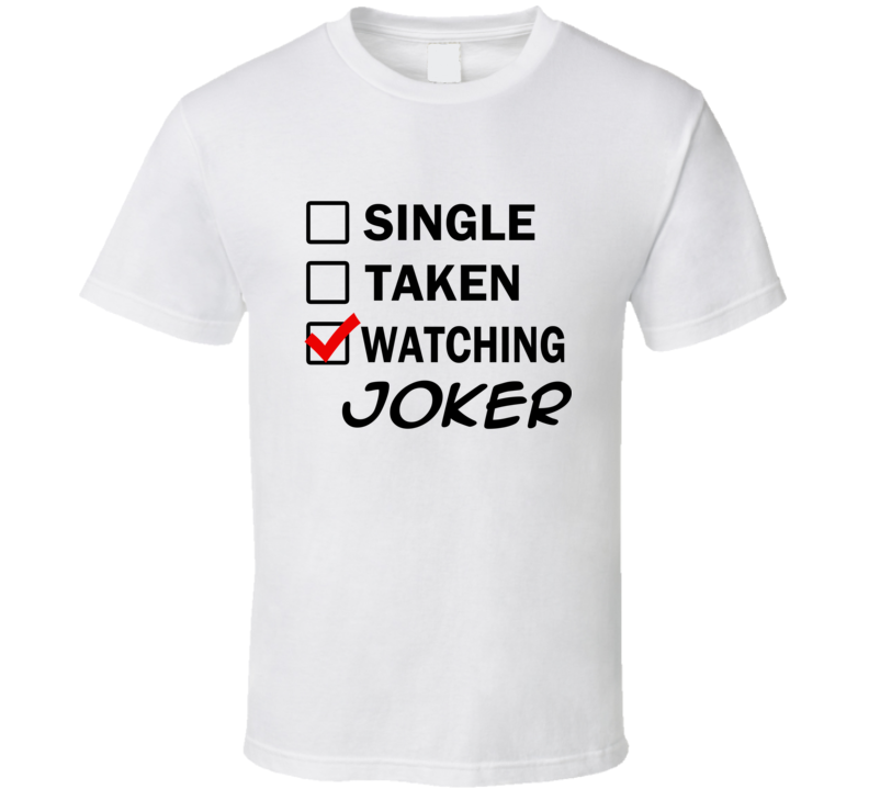 Life Is Short Watch JOKER Anime TV T Shirt Life Is Short Watch JOKER Anime TV T Shirt