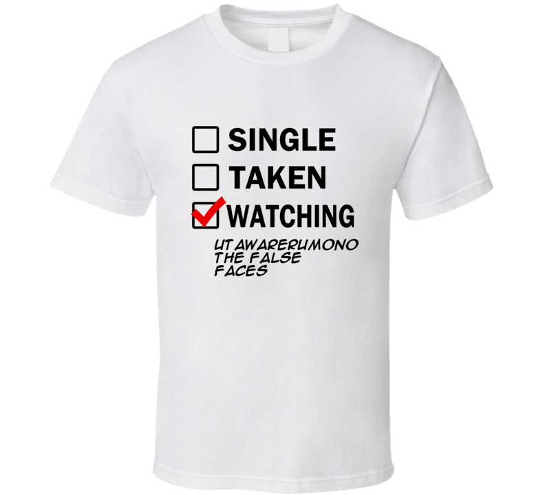 Life Is Short Watch Utawarerumono The False Faces Anime TV T Shirt Life Is Short Watch Utawarerumono The False Faces Anime TV T Shirt