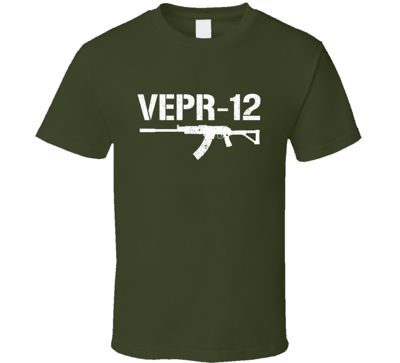 Vepr12 Rifle Military Distressed T Shirt