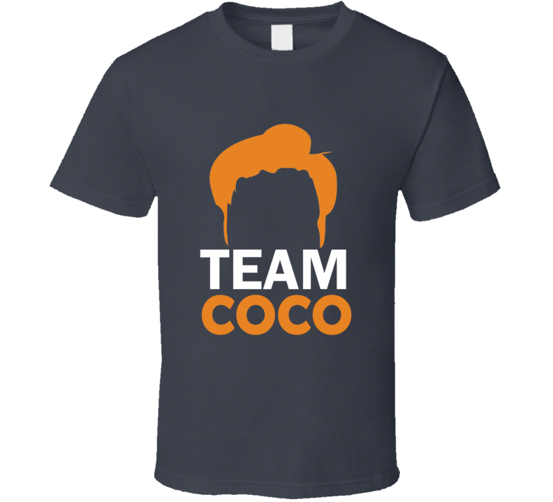 Team Coco Conan O'brien Late Night Tv Show T Shirt