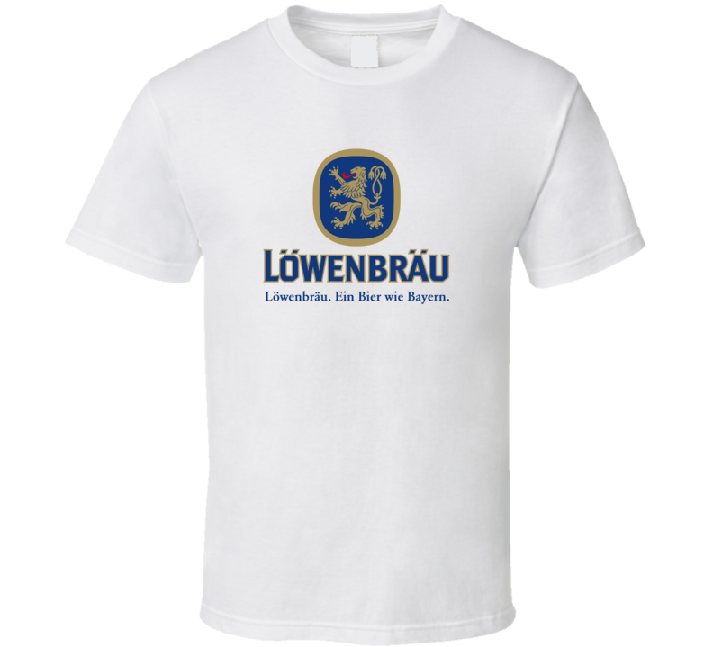 Lowenbrau Logo World Famous German Beer T Shirt Lowenbrau Logo World Famous German Beer T Shirt
