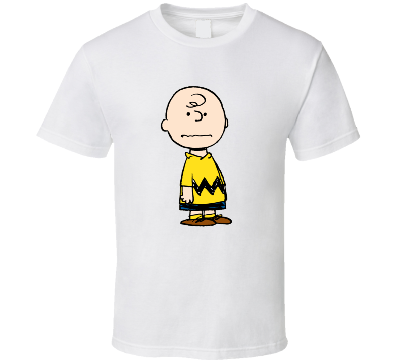 Charlie Brown Peanuts Character Tv Show T Shirt