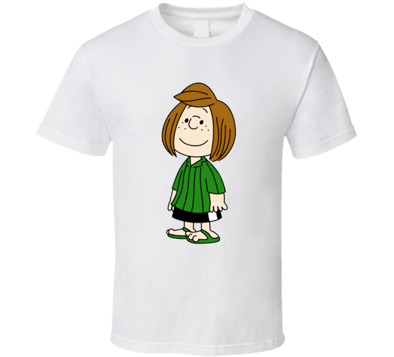 Pepperment Patty Peanuts Character Tv Show T Shirt