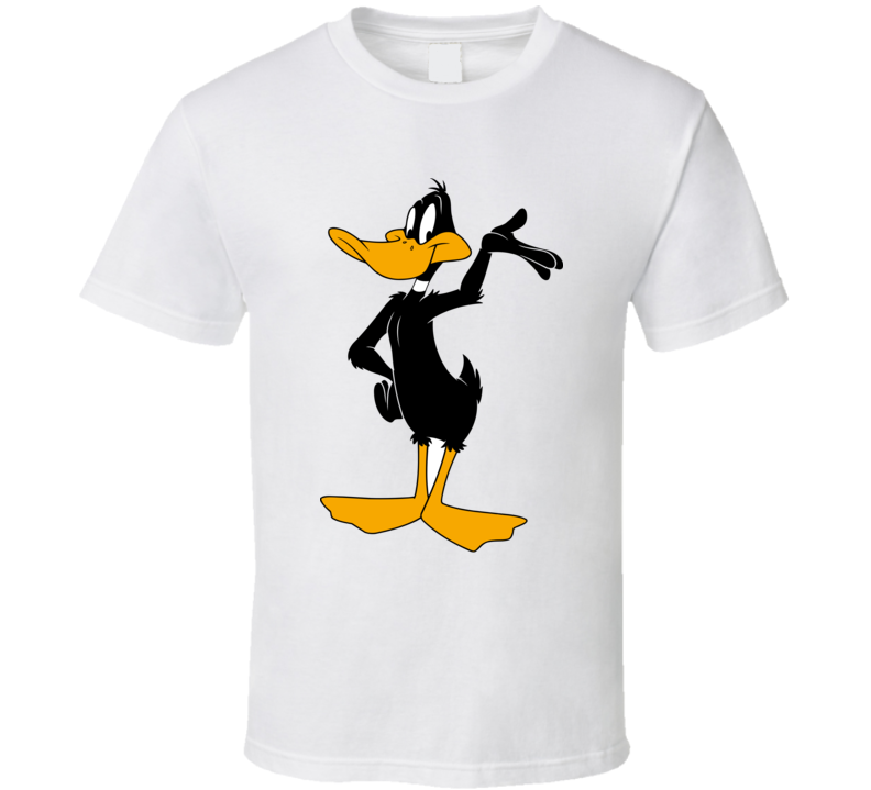 Daffy Duck Looney Toons Retro Tv Show  T Shirt