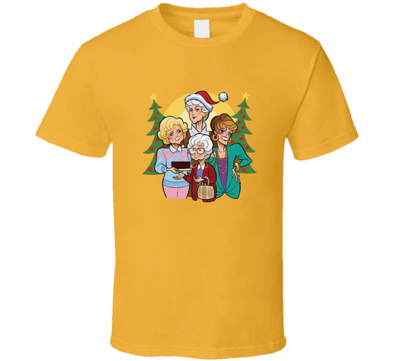 Golden Girls Group Christmas Family Holiday T Shirt Golden Girls Group Christmas Family Holiday T Shirt
