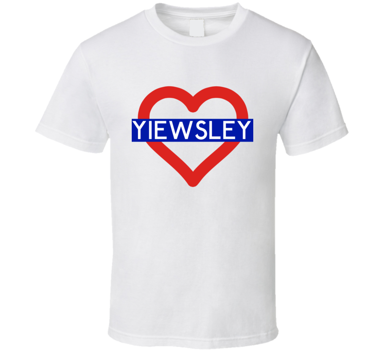 Love London Underground Tube Yiewsley Heart Design England T Shirt Love London Underground Tube Yiewsley Heart Design England T Shirt