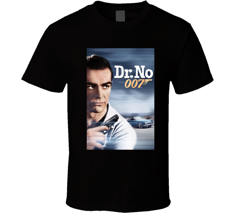 Do No 1962 Movie Cover 007 Movie Cover T Shirt Do No 1962 Movie Cover 007 Movie Cover T Shirt