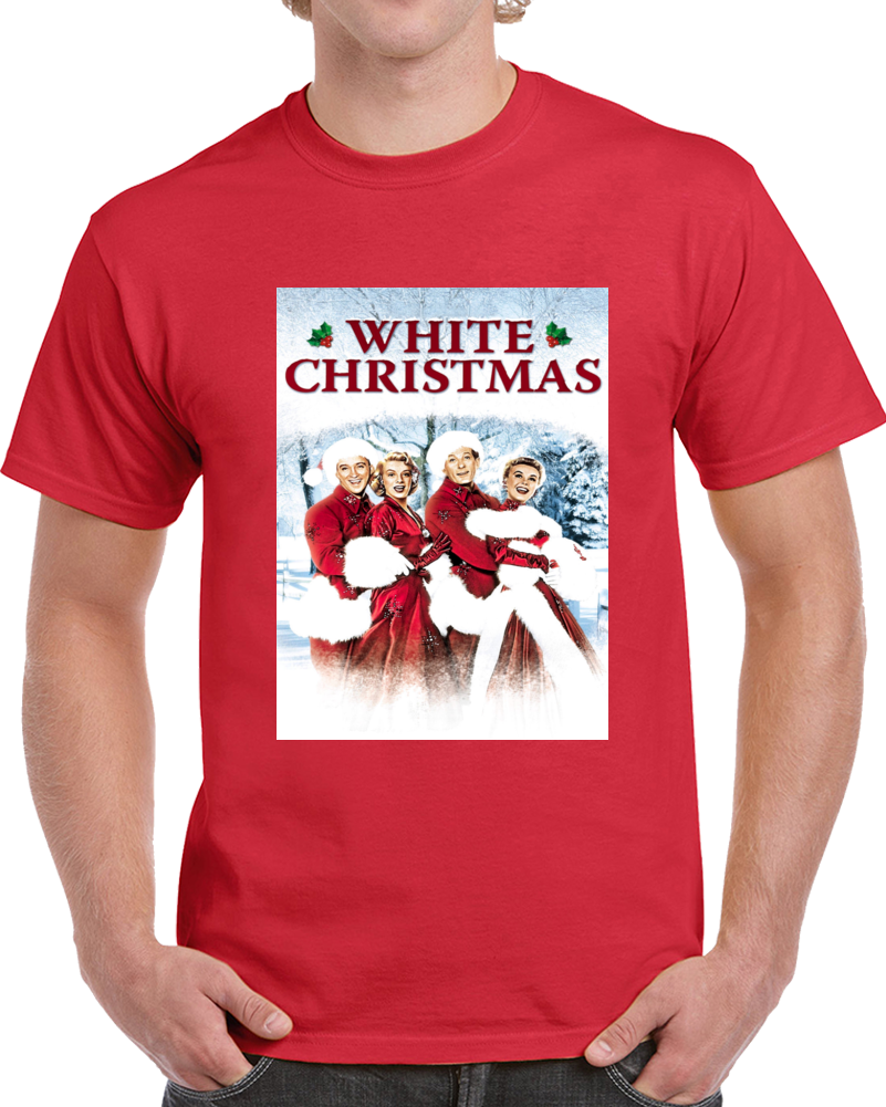 White Christmas Movie Cover T Shirt