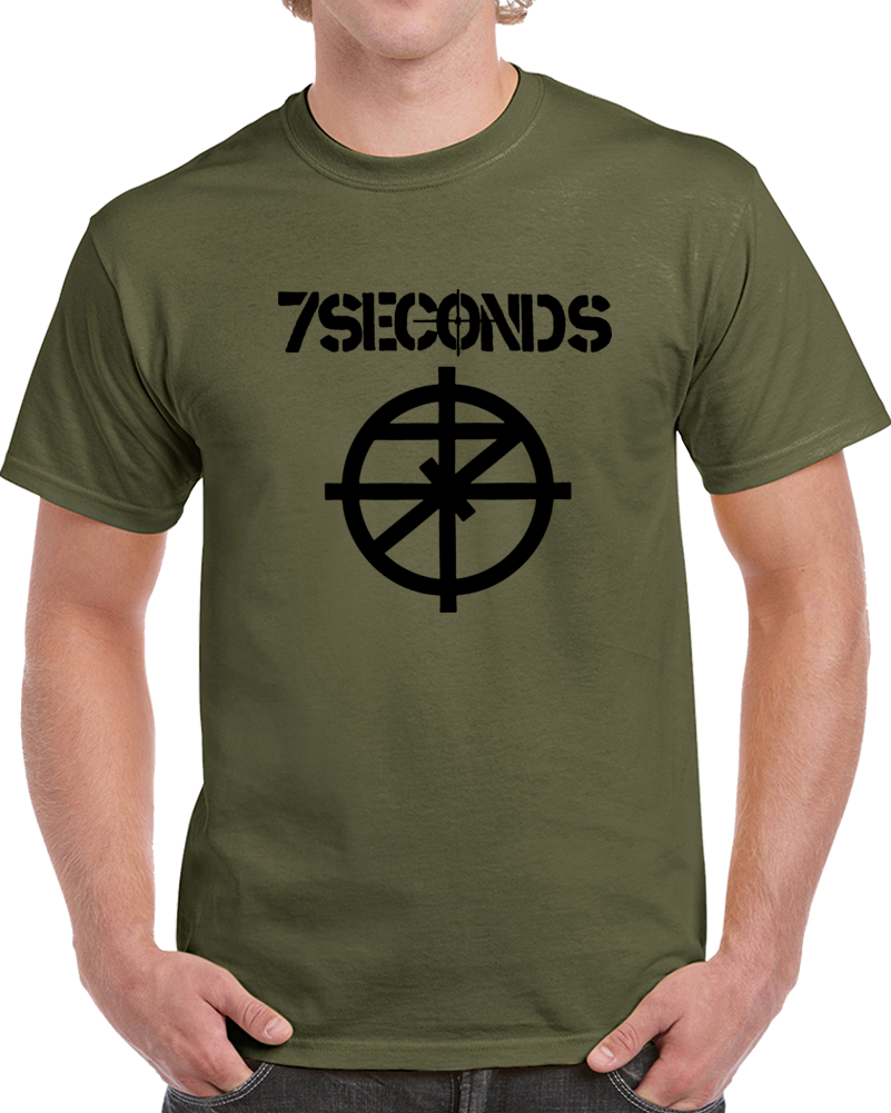 7 Seconds Punk Rock Retro T Shirt 7 Seconds Punk Rock Retro T Shirt