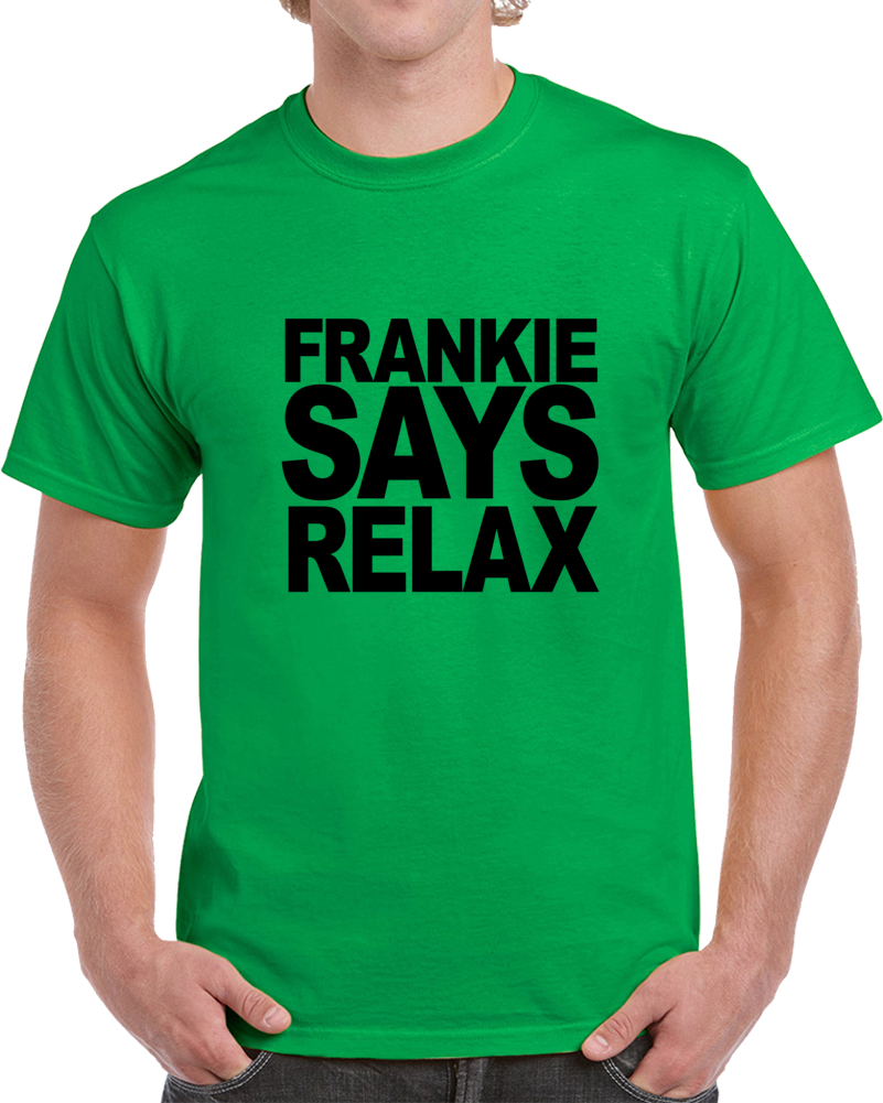 Frankie Says Relax Retro 80s T Shirt