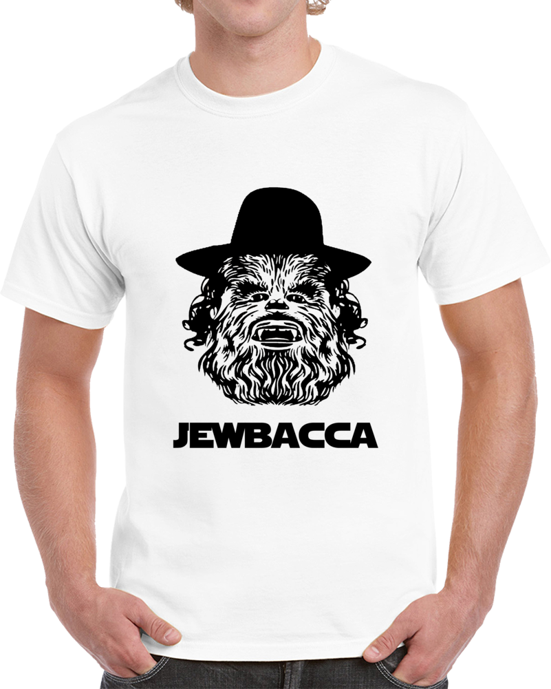 Jewbacca Jewish Chewbacca Clever Star Wars Hanukkah Shirt