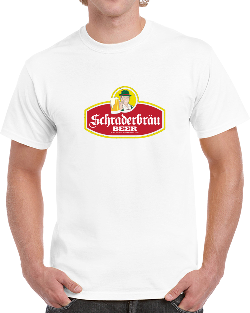 Schraderbrau Beer Clever TV Breaking Bad T Shirt
