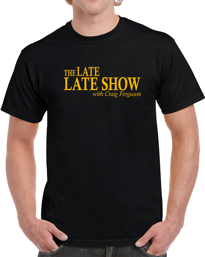 The Late Show Craig Ferguson T Shirt The Late Show Craig Ferguson T Shirt