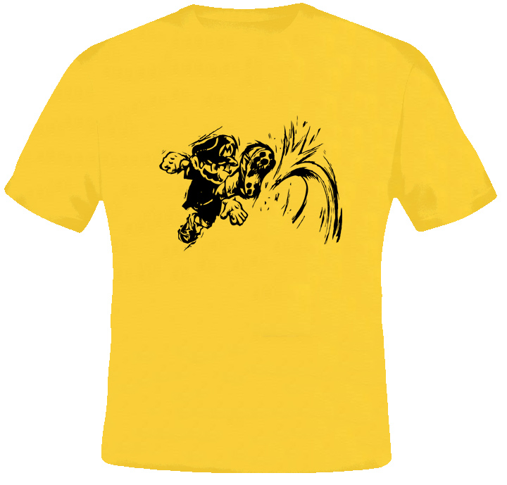 Super Mario Soccer Video Game T Shirt Super Mario Soccer Video Game T Shirt