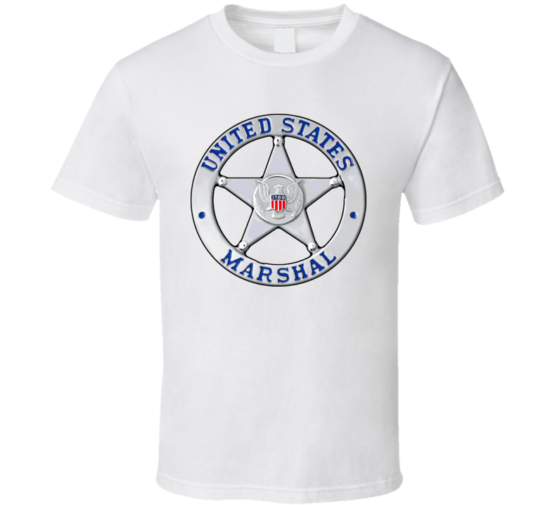 US Marshal Badge T Shirt US Marshal Badge T Shirt