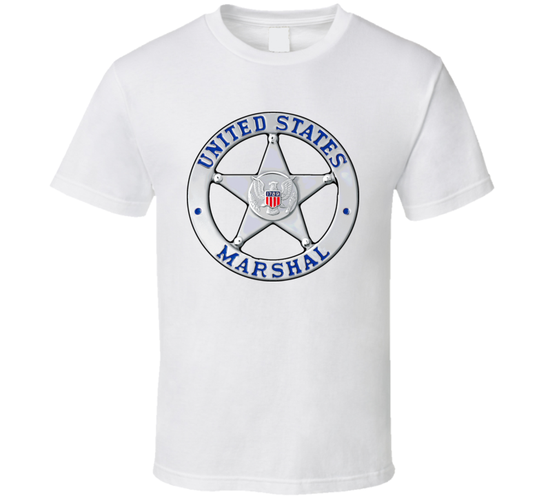 US Marshal Badge T Shirt