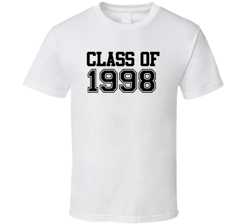 Class of 1998 Reunion School Pride Collage T Shirt Class of 1998 Reunion School Pride Collage T Shirt