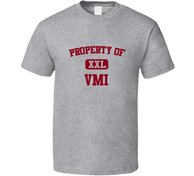 Property of VMI XXL Virginia Military Institute T Shirt Property of VMI XXL Virginia Military Institute T Shirt
