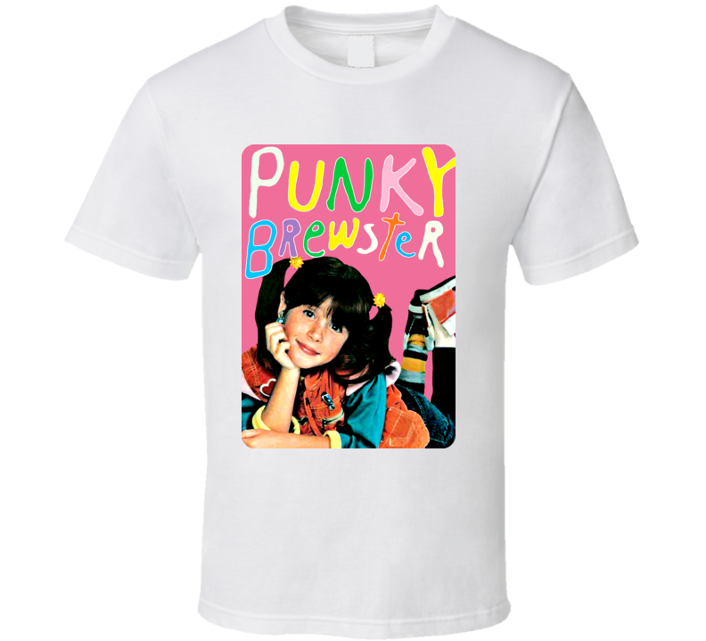 Punky Brewster Retro TV Show T Shirt Punky Brewster Retro TV Show T Shirt