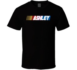 Ashley Nascar Driver Custom Last Name Special T Shirt 10395795