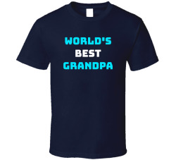 World's Best Grandpa Funny Cute Gift Shirt