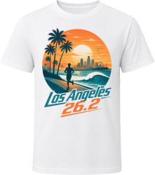 Los Angeles 26.2 Coastal Run T Shirt