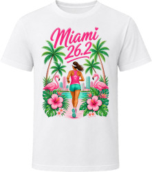 Miami 26.2 Beach Run T Shirt