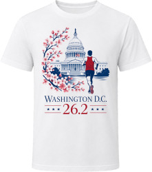 Washington D.C. 26.2 Capital Run T Shirt