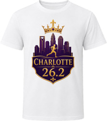 Charlotte 26.2 Queen City Marathon T Shirt