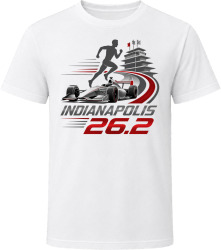 Indianapolis 26.2 Speedway Marathon T Shirt