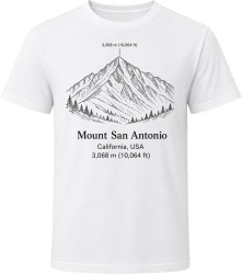 Mount San Antonio California Adventure T Shirt