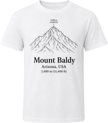 Mount Baldy Arizona Outdoor Climb T Shirt