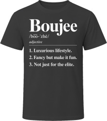 Boujee Definition Funny Gen Z Gift T Shirt
