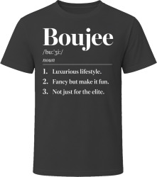 Boujee Definition Funny Gen Z Gift T Shirt