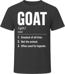GOAT Definition Funny Gen Z Gift T Shirt