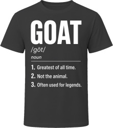 GOAT Definition Funny Gen Z Gift T Shirt
