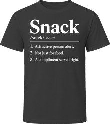 Snack Definition Funny Gen Z Gift T Shirt