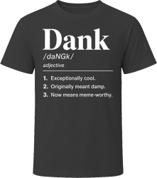 Dank Definition Funny Gen Z Gift T Shirt